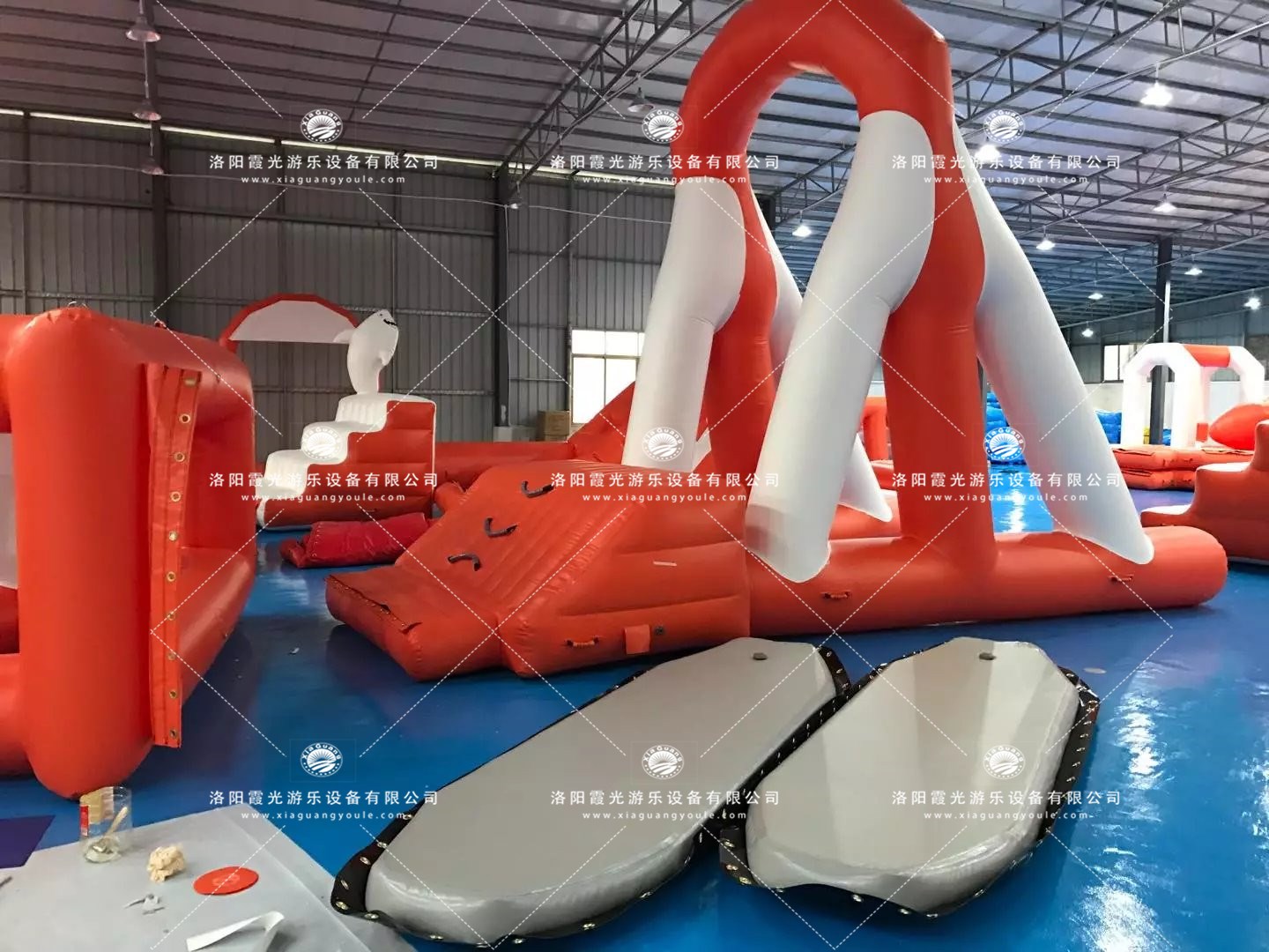 毛阳镇水上闯关道具